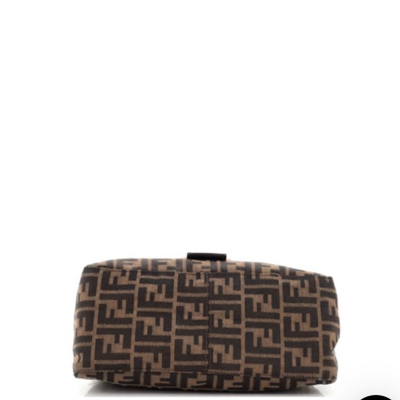 FENDI MAMA FOREVER ZUCCA CANVAS SHOULDER BAG BUM BAG EUC - Picture 3 of 12